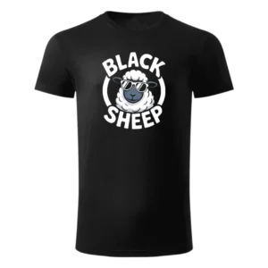 Black sheep majica 180g/m2